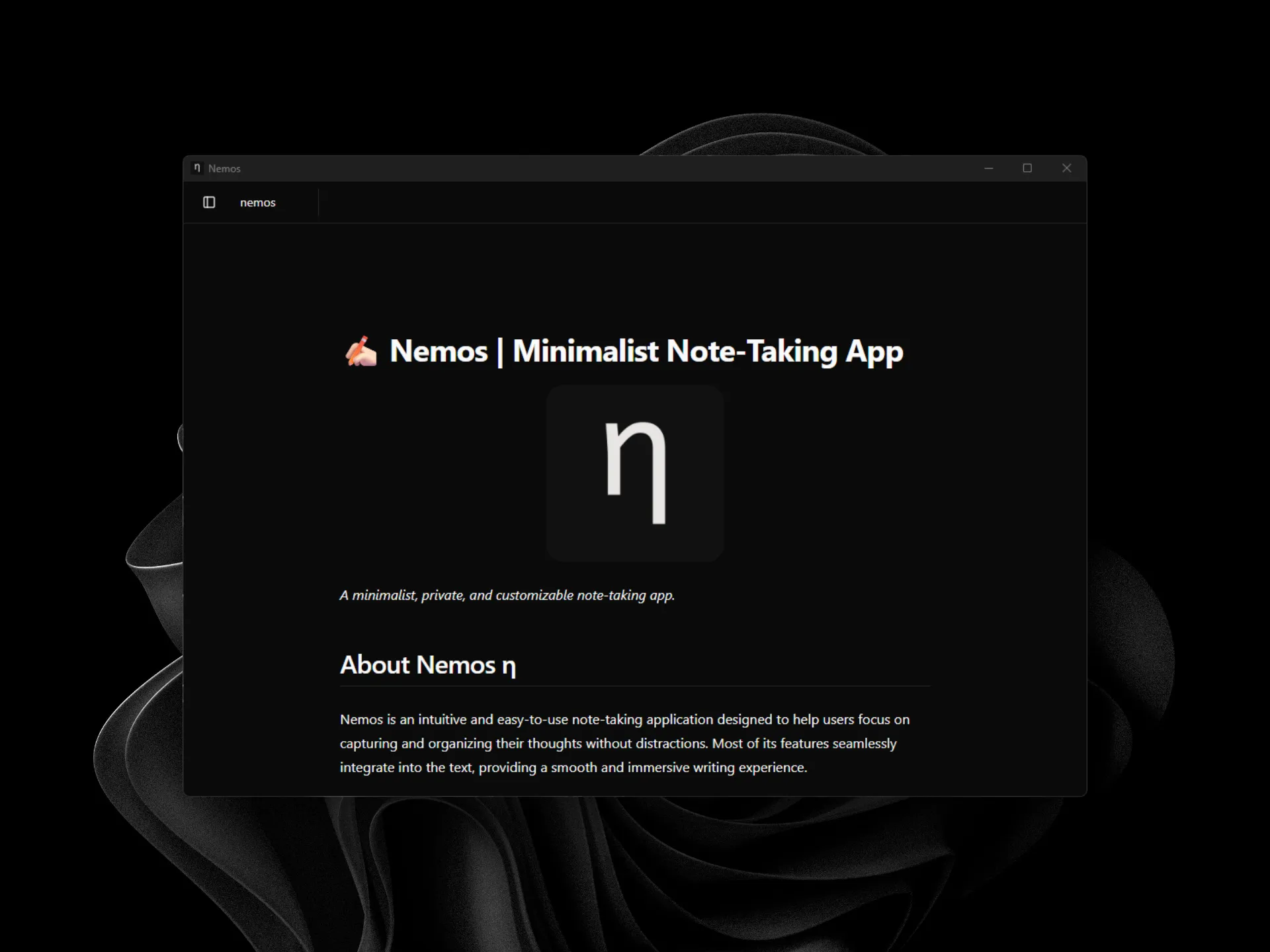 Nemos preview
